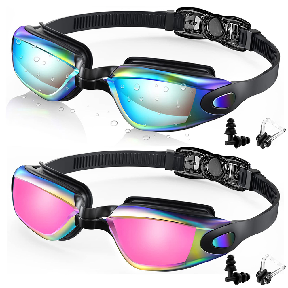 Swim Goggles Anti Fog Uv - Óculos de natação à prova d'água