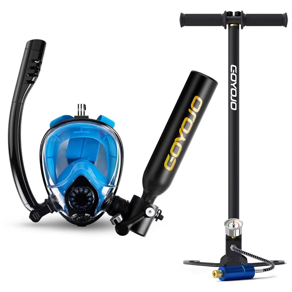 Snorkel Mask Full Face - Conjunto de Máscara de Mergulho e