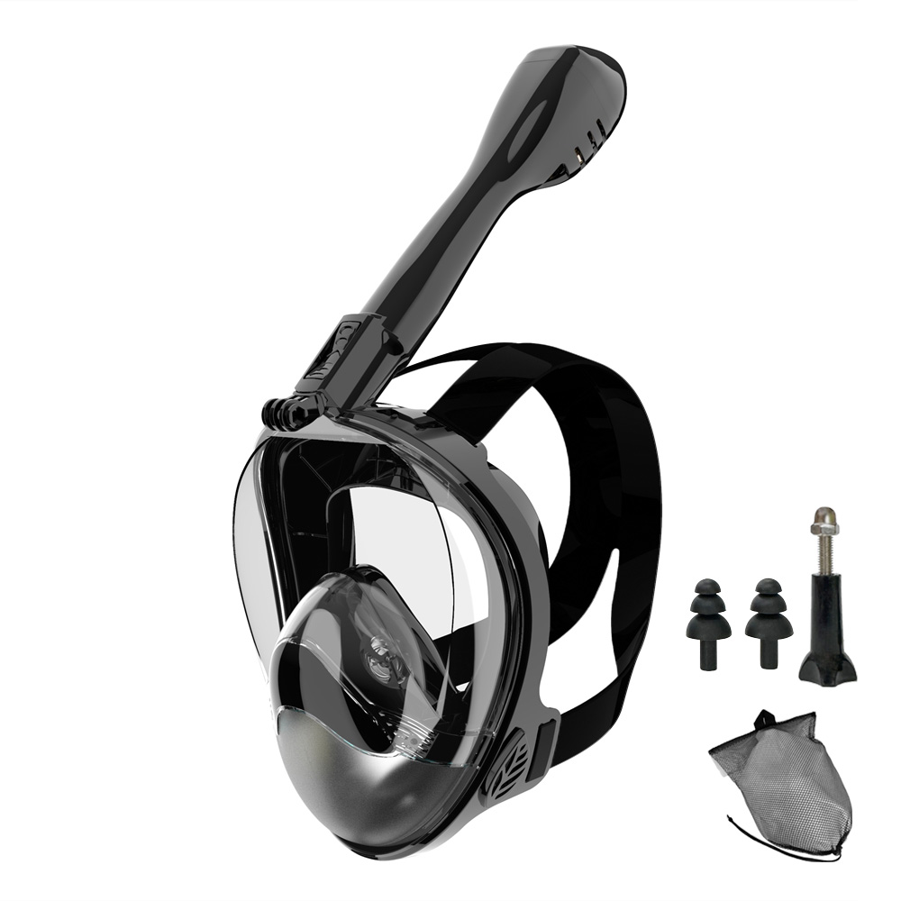 Snorkel Mask Full Face - Máscara de mergulho facial completa para