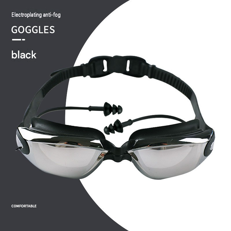 Swim Goggles Anti Fog Uv - Óculos de Natação para Adultos, Óculos