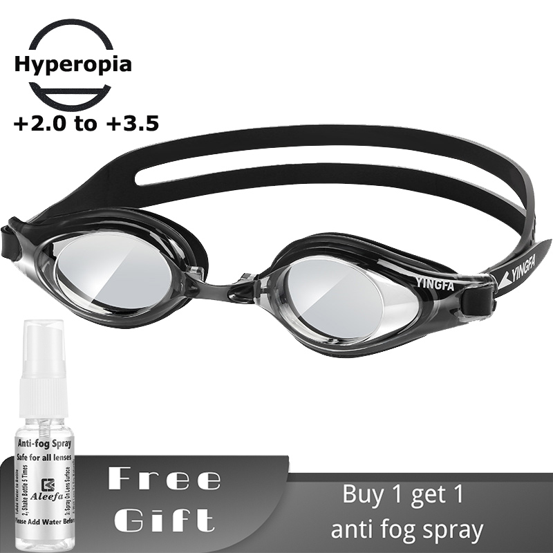 Swim Goggles Anti Fog Uv - Óculos de natação para presbiopia para