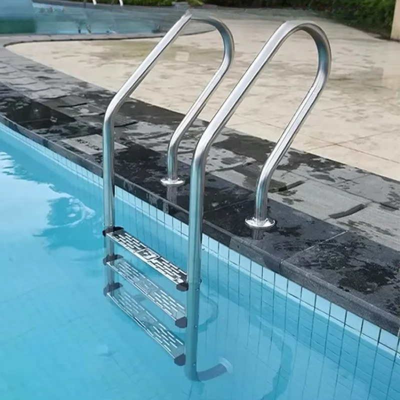 Pool Ladder Above Ground - Escada para Piscina Elevada em Aço