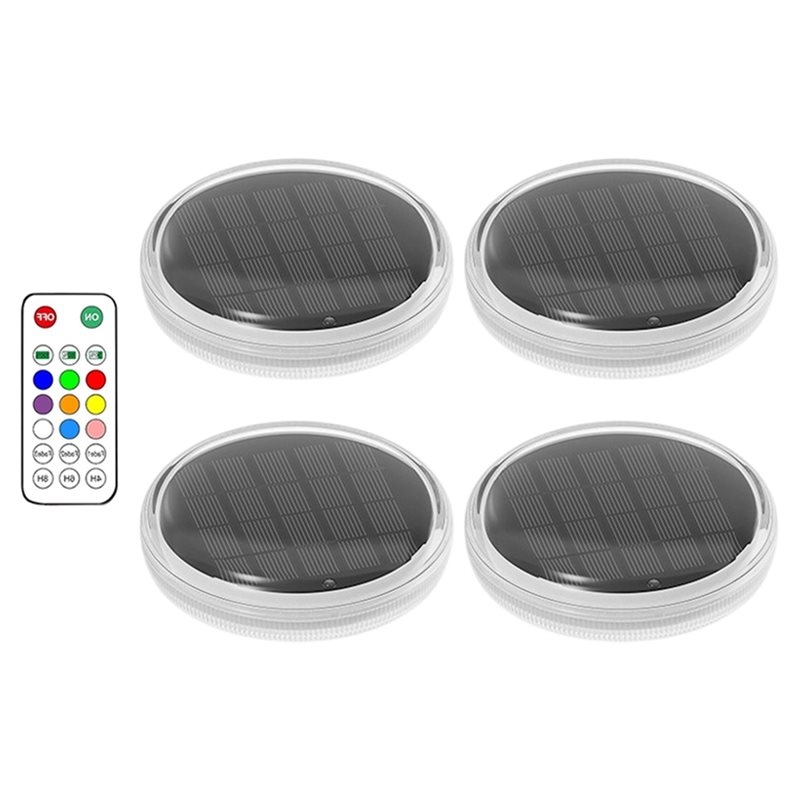 Pool Light Solar Rechargeable - AT19 – Luzes flutuantes para piscina,