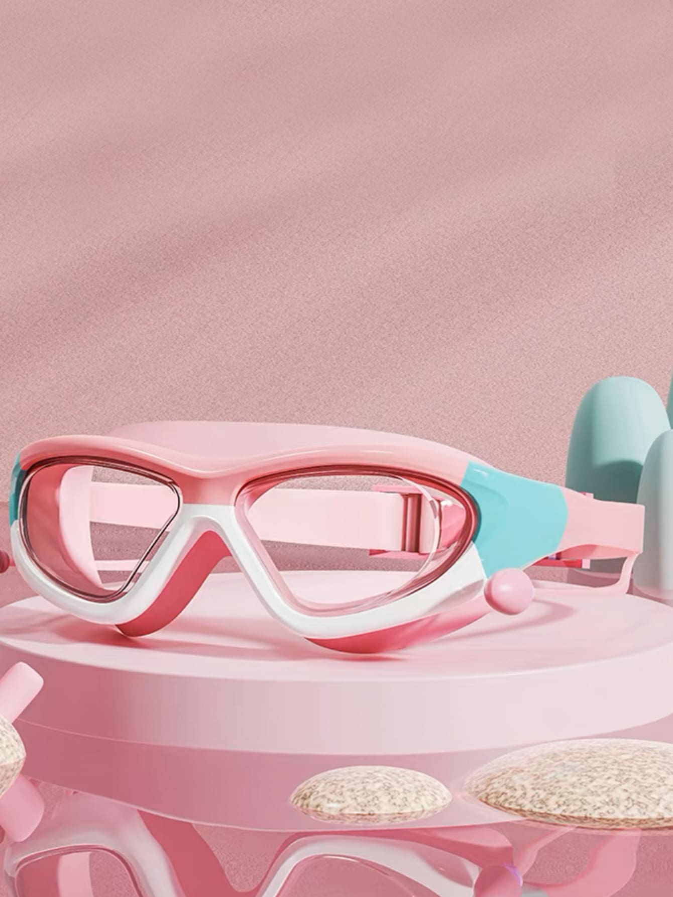Óculos de natação com armação  - Swim Goggles Anti Fog Uv avaliação e preço