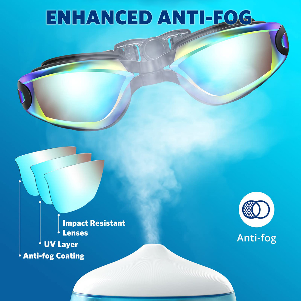 Óculos de natação à prova d'ág - Swim Goggles Anti Fog Uv avaliação e preço