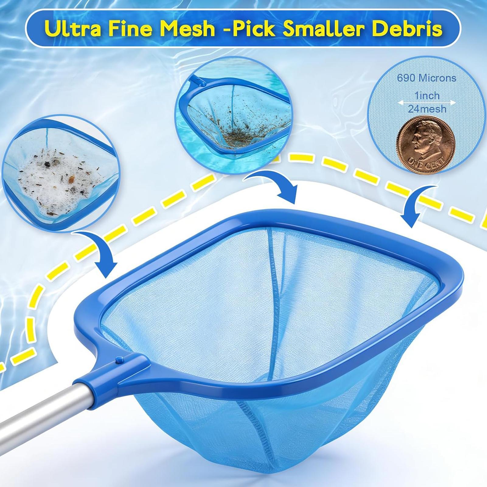 Rede de Limpeza para Piscina,  - Pool Skimmer Net avaliação e preço