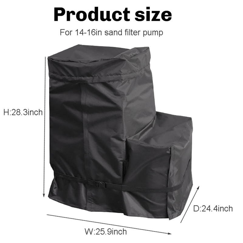 Capa para Bomba de Piscina par - Pool Cover Waterproof avaliação e preço