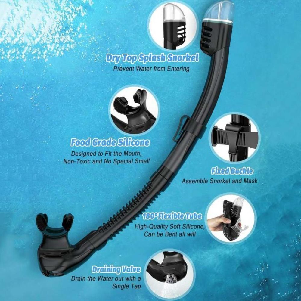 Máscara de mergulho antiembaça - Snorkel Mask Full Face avaliação e preço
