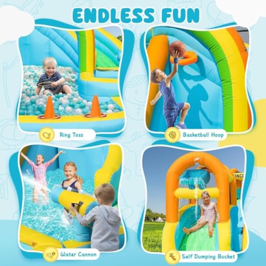Parque aquático inflável para  - Water Slide Inflatable avaliação e preço