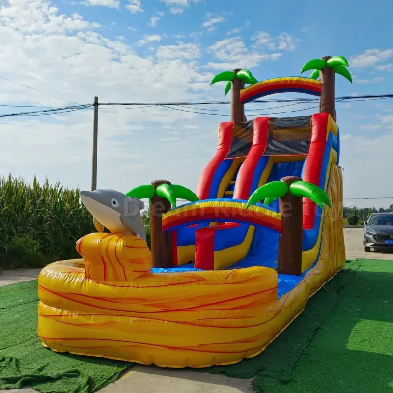 Escorregador Inflável Gigante  - Water Slide Inflatable avaliação e preço