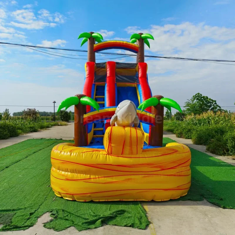 Escorregador Inflável Gigante  - Water Slide Inflatable avaliação e preço