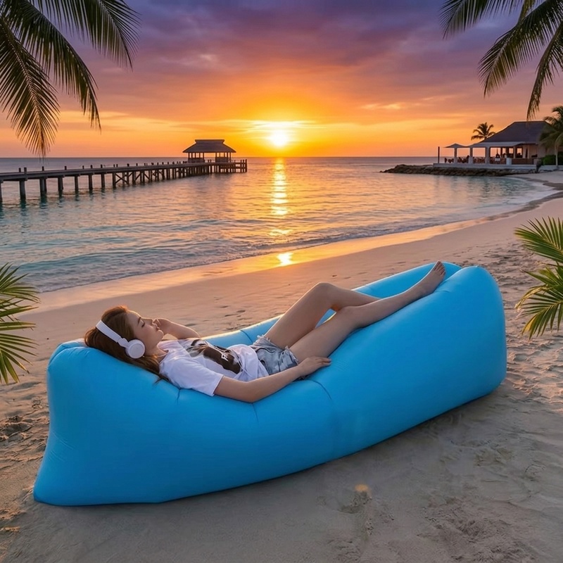 Sofá Inflável Portátil, Espreg - Pool Lounger Inflatable avaliação e preço