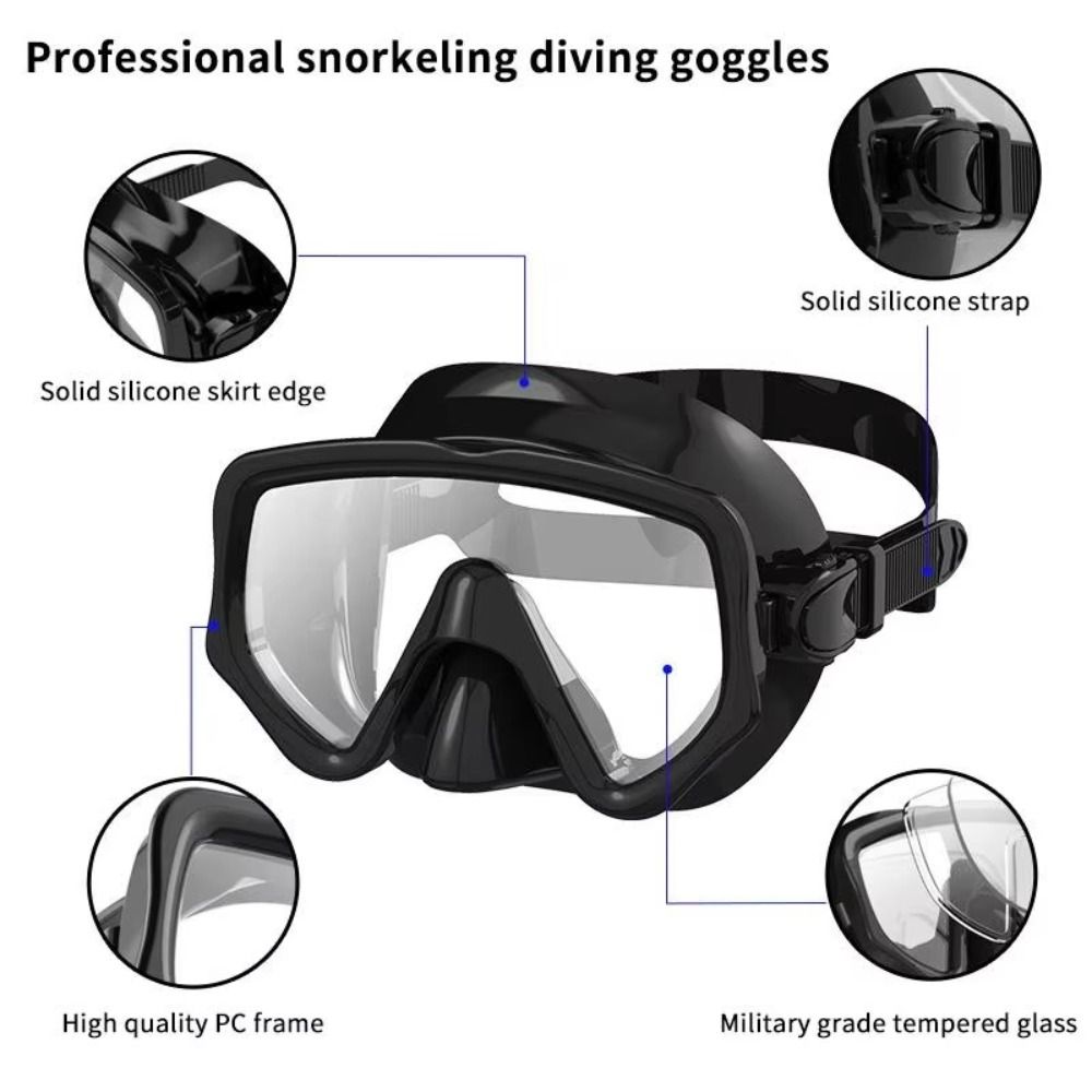 Máscara de mergulho antiembaça - Snorkel Mask Full Face avaliação e preço