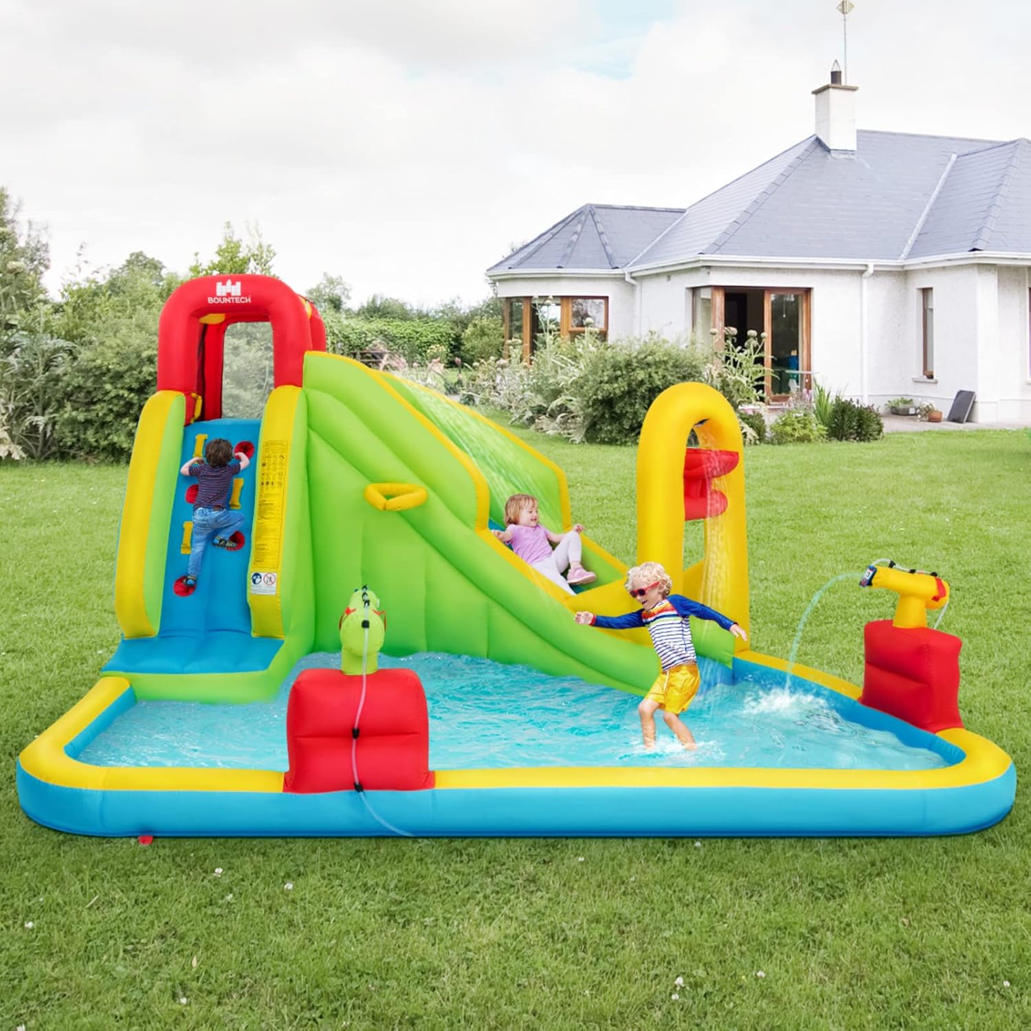 Mega Parque Aquático Inflável  - Water Slide Inflatable avaliação e preço