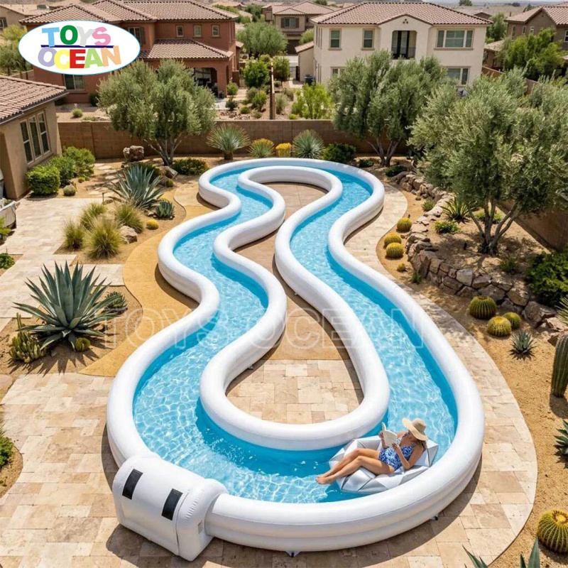 Rio Inflável Comercial, Rosa O - Water Slide Inflatable avaliação e preço