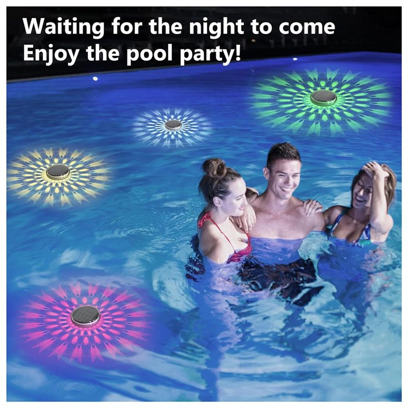 AT19 – Luzes flutuantes para p - Pool Light Solar Rechargeable avaliação e preço