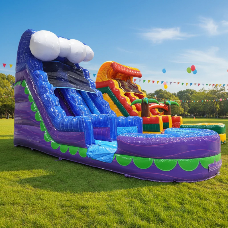 Aluguel de Escorregador Infláv - Water Slide Inflatable avaliação e preço