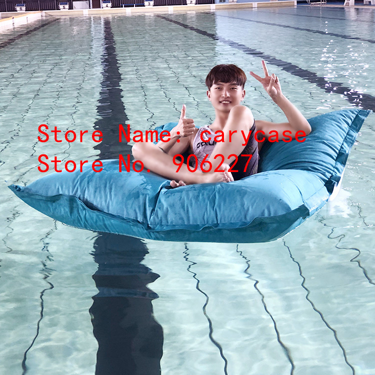 Sofá de piscina flutuante impe - Pool Cover Waterproof avaliação e preço