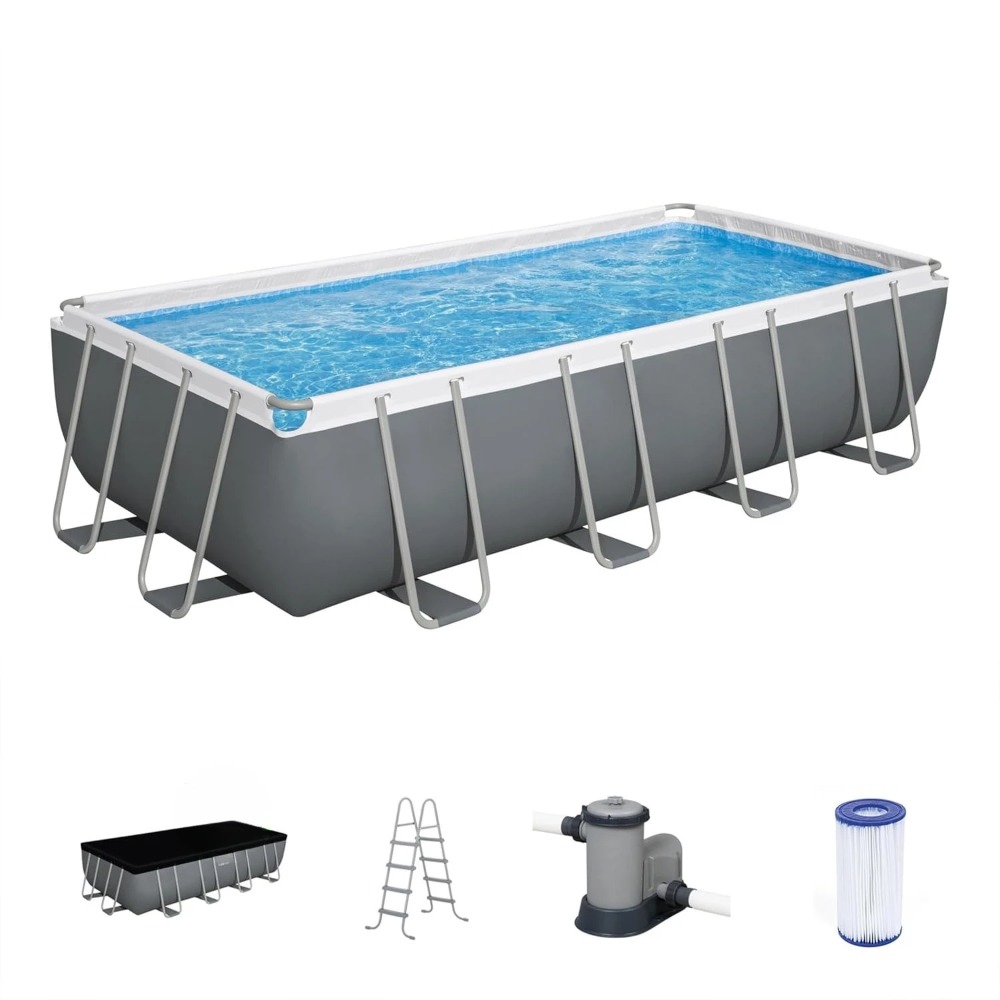 Conjunto de Piscina Elevada co - Pool Ladder Above Ground avaliação e preço