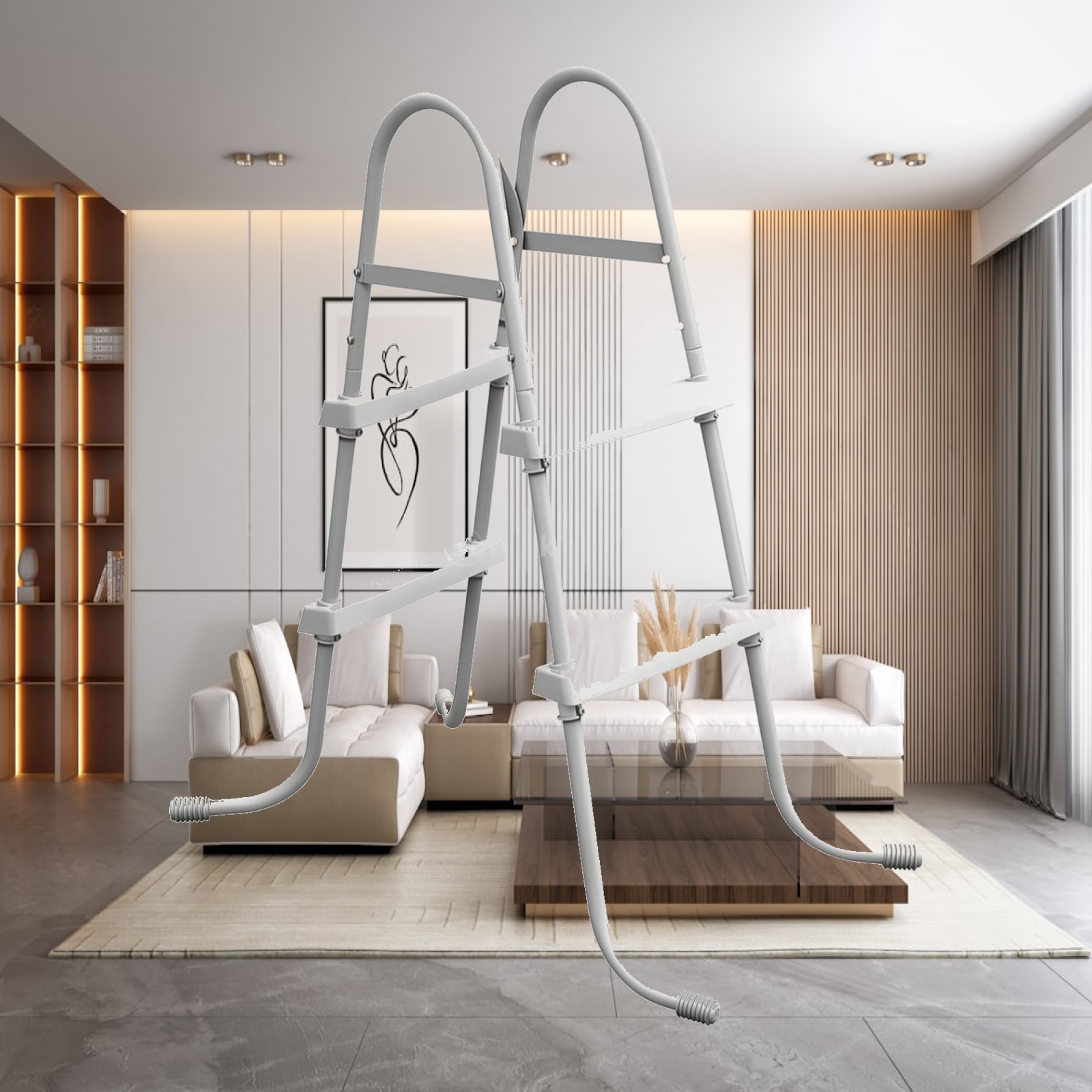 Escada de Piscina em Forma de  - Pool Ladder Above Ground avaliação e preço